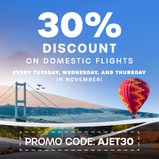 Get Ready to Fly Domestically with a 30% Discount in November!