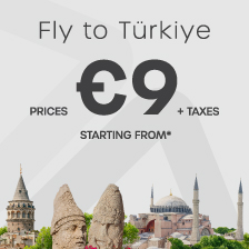 The Opportunity to Fly to Türkiye with Prices Starting from 9 EUR + Taxes is on AnadoluJet!