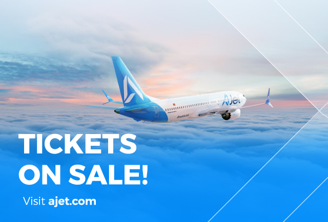 AJet Flights On Sale!
