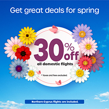 Great Deals for Spring from AnadoluJet!