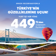 AnadoluJet’ten 449 TL’ye Uçuran Kampanya! 