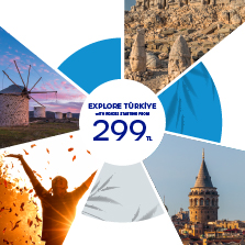 Starting From 299 TRY for Our Domestic Flights!