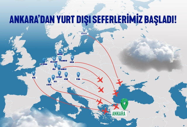 Ankara’dan Yurt Dışı Seferlerimiz Başladı!