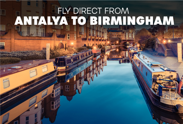 Antalya-Birmingham direct flights launched!