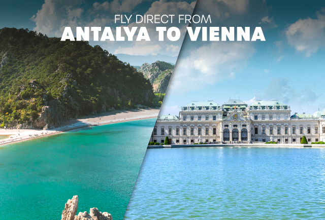 Antalya - Vienna direct flights launched! 