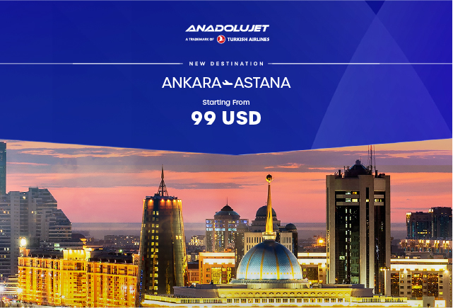 Ankara – Astana direct flights launched!