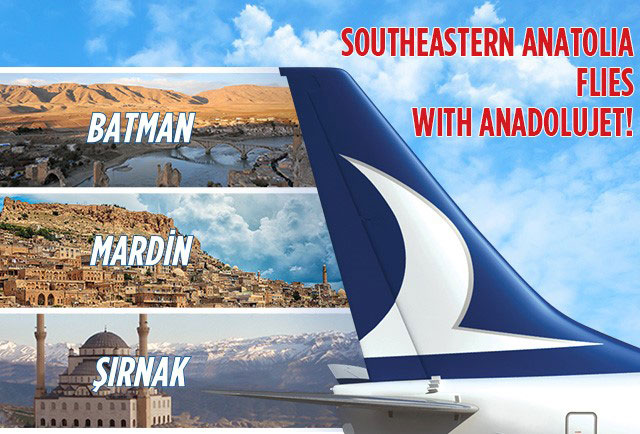  Southeastern Anatolia flies with AnadoluJet