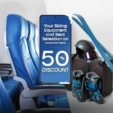 50% Off on Ski Carrying and Seat Selection Package!