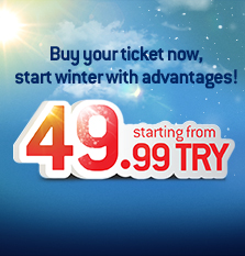 Buy your ticket now, start winter with advantages!