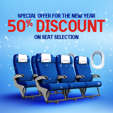 50 % Discounted Seat Selection!