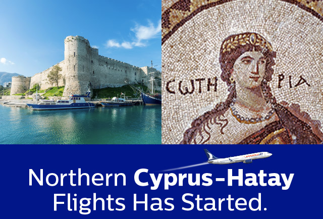 Northern Cyprus-Hatay Flights Have Started!
