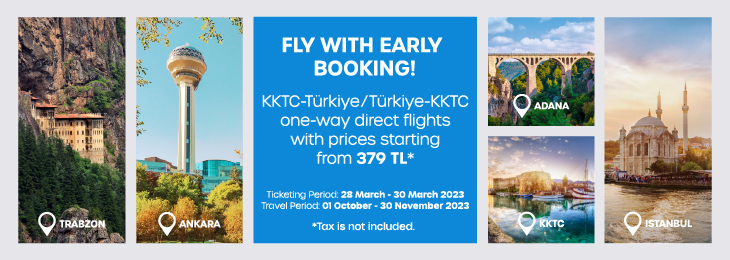 Unmissable Deals Starting From 379 TRY For Northern Cyprus Flights!