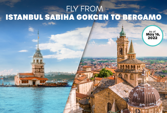 Istanbul Sabiha Gokcen - Milan Bergamo flights to be launched!
