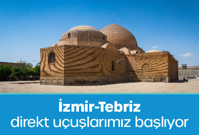 Yeni Hattımız, İzmir-Tebriz!